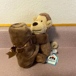 Jellycat bashful monkey soother